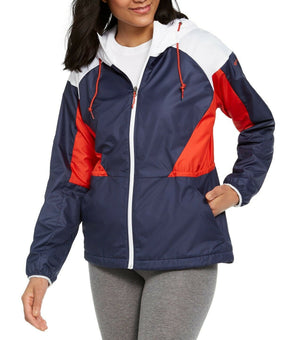 Columbia Women's Side Hill Colorblocked Hooded Jacket Regular Size M