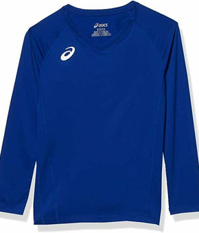 ASICS Youth Spin Serve Volleyball Jersey top Royal Blue Size S MSRP $40