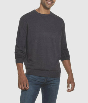 Weatherproof Vintage Men's Soft Touch New Crew Neck Sweater Charcoal Grey Size S