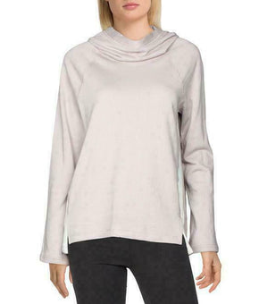 Calvin Klein Women Top Performance Cowl Neck Hoodie Pullover Pink Size S $69