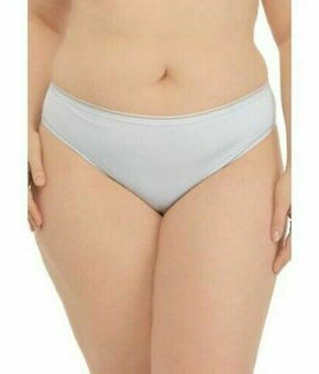Calvin Klein 2-PACK Women Plus Size Leo Bikini Panties Light Blue Size 3X
