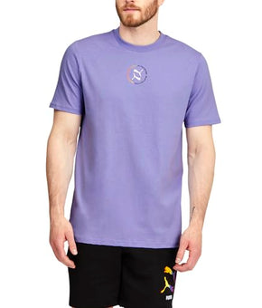 PUMA Men's Pride Tee T Shirt Top , Sweet Lavender, M, Medium