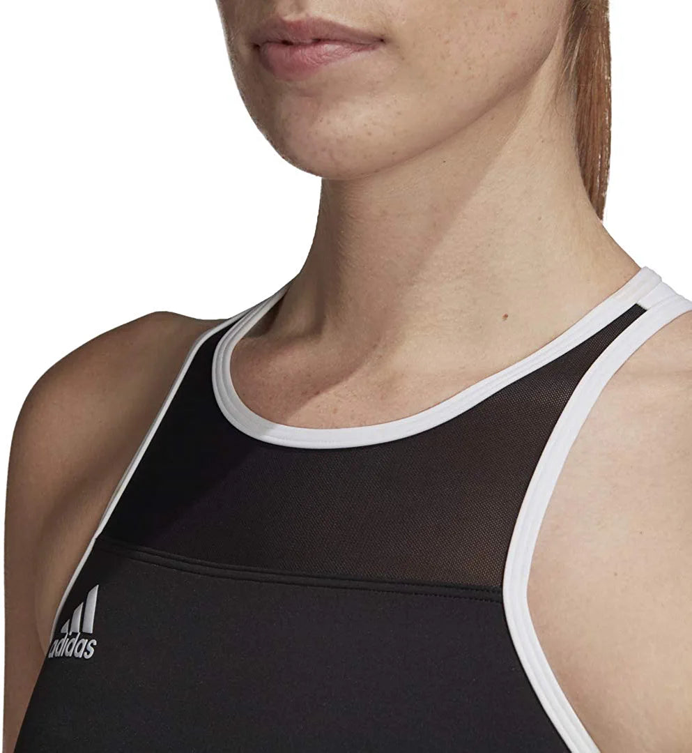 adidas Women's Don't Rest Beach Volleyball Top Black/White Size Small