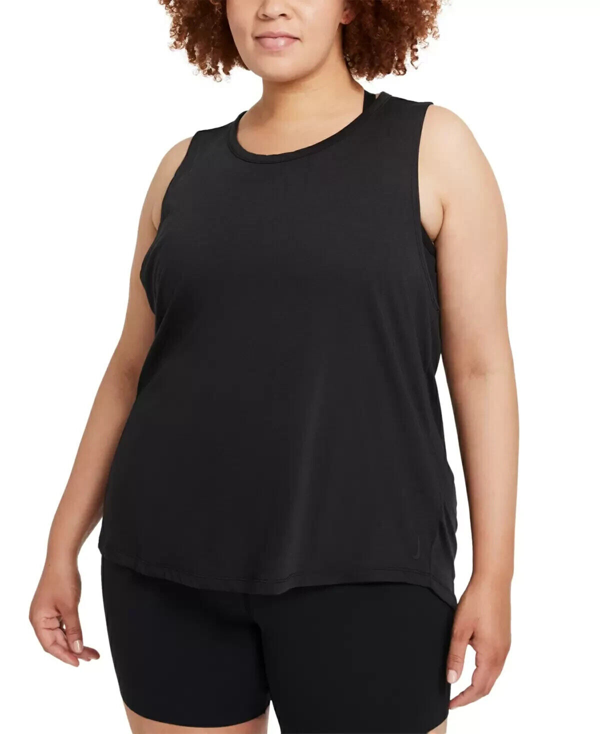 Nike Yoga Dri-fit Plus Size Tank Top Black Size 3X
