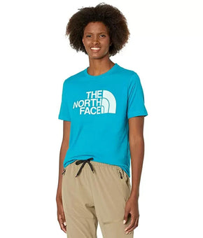 The North Face Women's Half Dome Cotton Short Sleeve Tee Blue Size XS