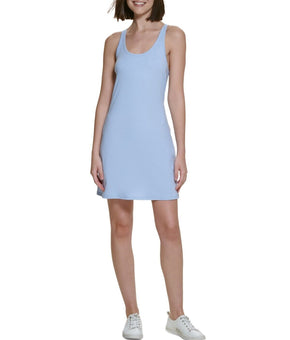CALVIN KLEIN PERFORMANCE Women Side-Pocket Exercise Dress Blue Size XXL MSRP $80