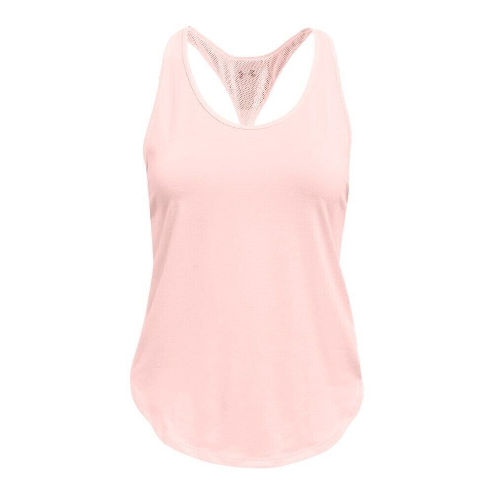 Under Armour Womens Tech Vent Tank Pink Size L MSRP $30