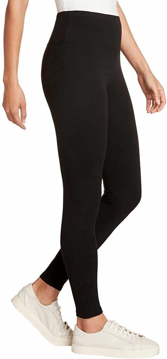 Max & Mia Women's Legging Pants (Black, Small)