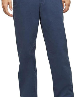 Calvin Klein Men's Relaxed Fit Chino Pants (Ink, Blue Size 34W)