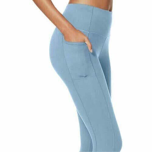 Skechers Womens 7/8 Gowalk Tight 4-Way Stretch blue Size XS