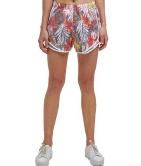 Calvin Klein Performance Womens Printed Shorts Multicolor gray Size XXL MSRP $36