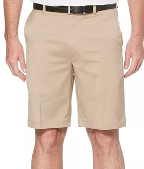 PGA TOUR Men's Flat Front Active Waistband Shorts Light Beige Size 42 MSRP $65