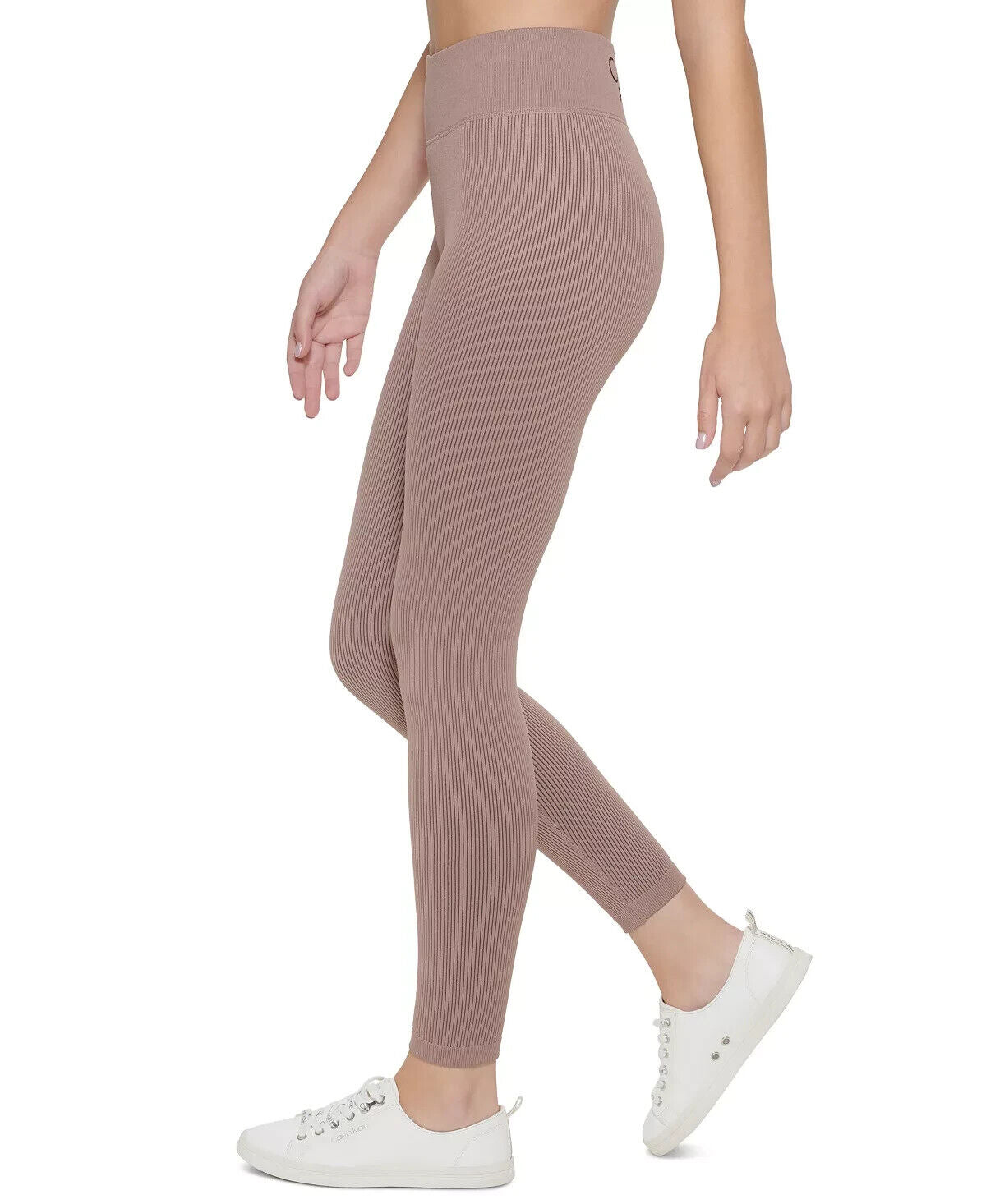Calvin Klein Womens Active 7/8 Length Leggings light purple Size M MSRP $60