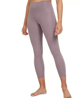 Nike Women's Yoga 7/8 Length Leggings Purple Size M MSRP $60