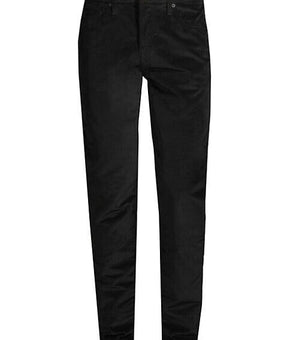 7 FOR ALL MANKIND Men Extra Slim Corduroy Pants Black Size 40X32 MSRP $198