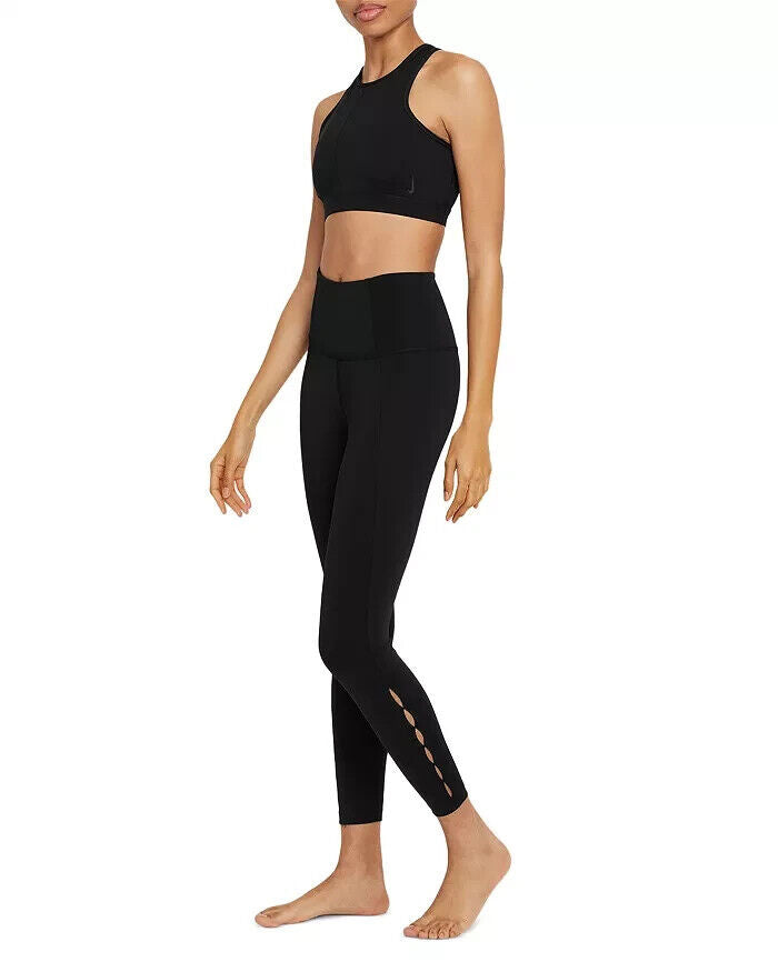 NIKE Yoga Women's Dri-FIT Cutout 7/8 Leggings Black Size XS MSRP $65