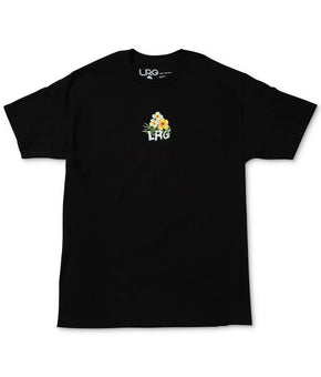 LRG Men's Strange Research Graphic T-Shirt Black Size Small