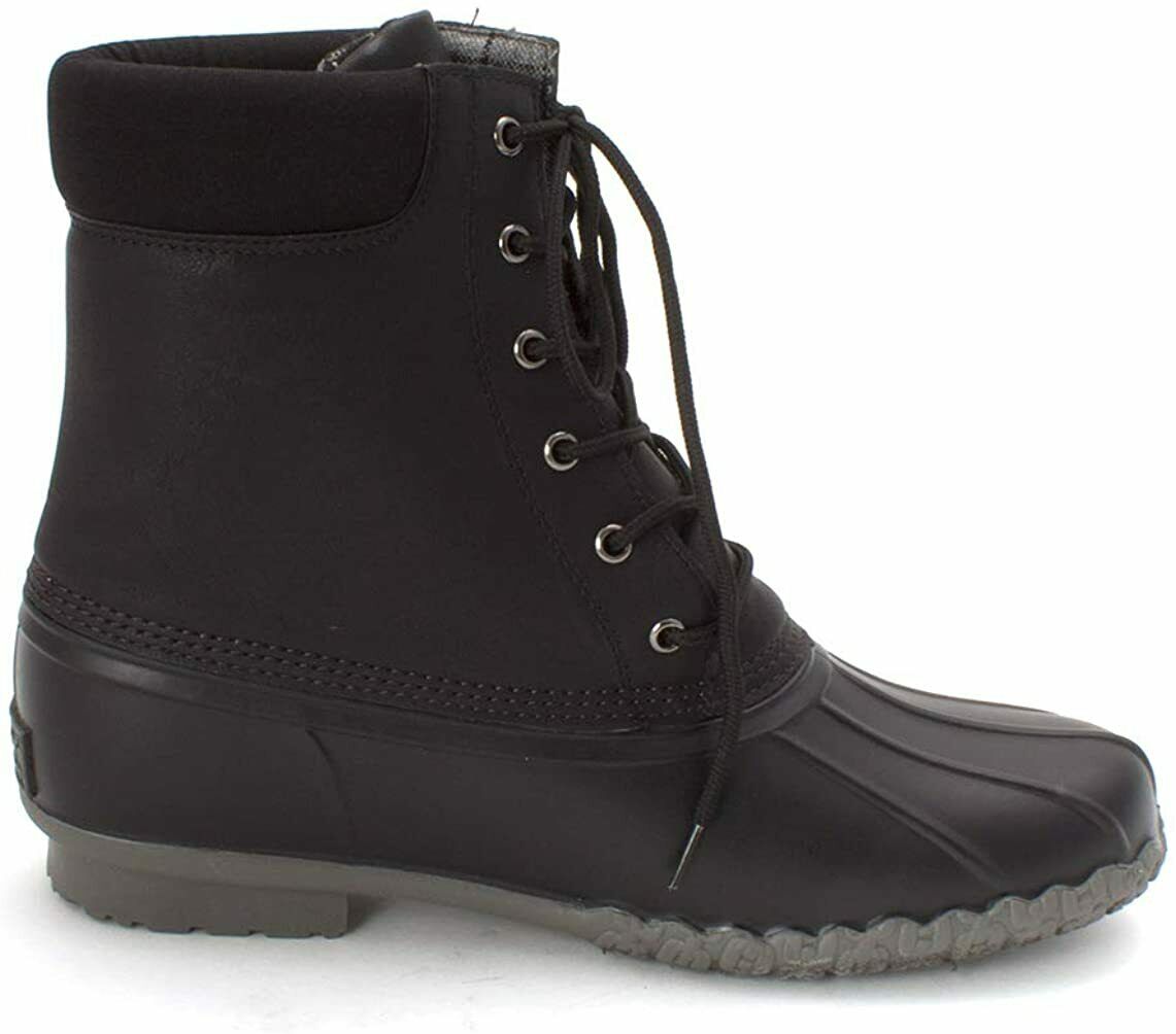 Weatherproof Mens Adam 2 Leather Closed Toe Ankle Cold Weather Black Size 13M