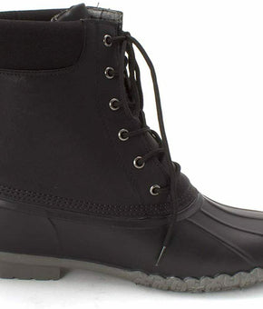 Weatherproof Mens Adam 2 Leather Closed Toe Ankle Cold Weather Black Size 13M