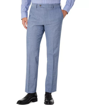 LAUREN RALPH LAUREN Men's Classic-Fit Suit Pants Blue Size 44x32 MSRP $190