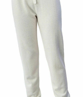 BELLA DAHL knit CASHMERE joggers in pearl white Size M MSRP $231