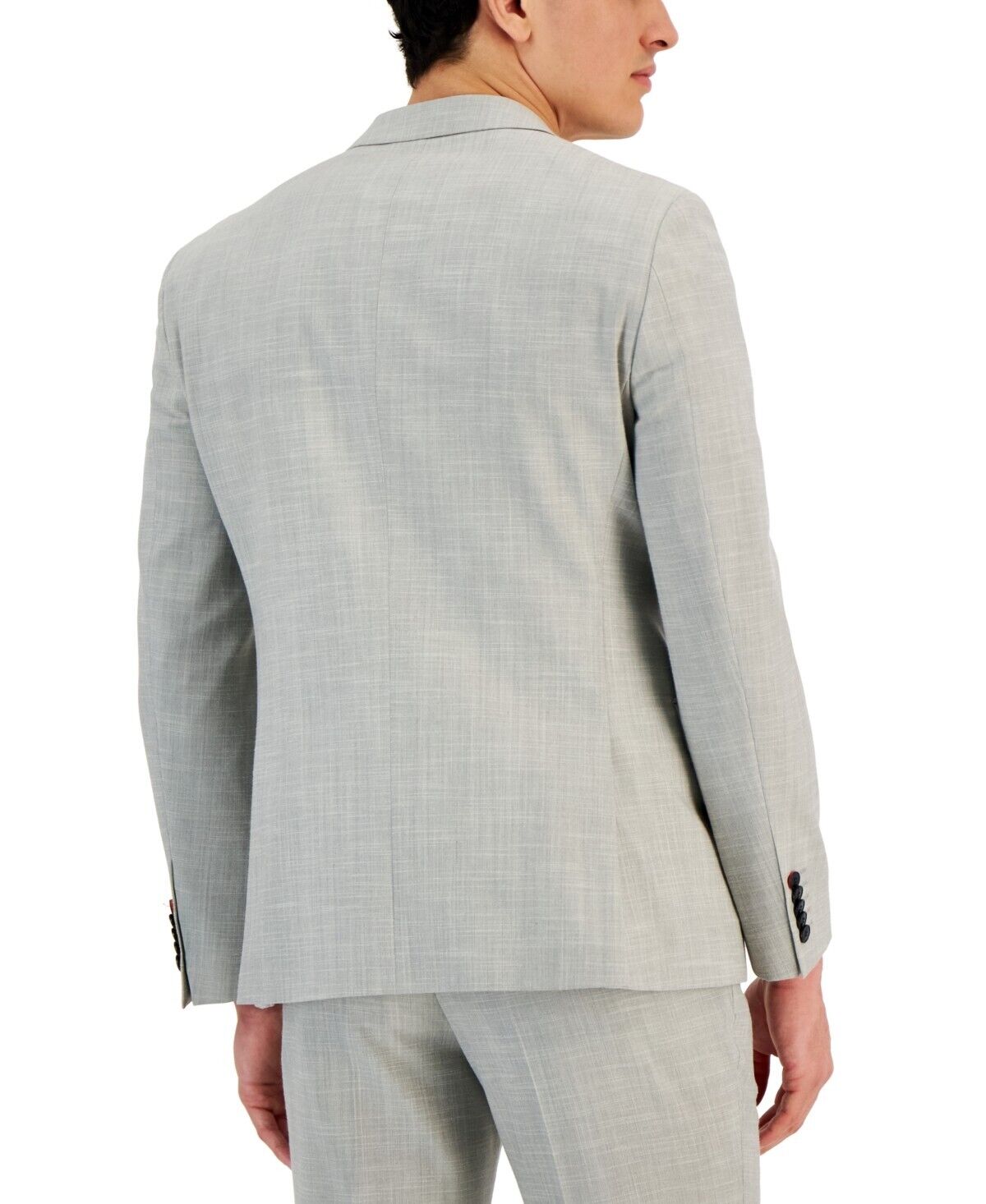 Hugo by Hugo Boss Men's Modern-Fit Superflex Suit Jacket Gray Size 42S MSRP $445