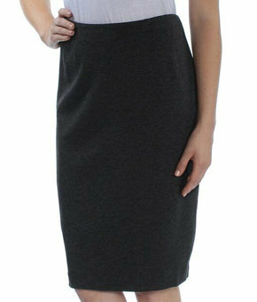 Kasper Women's Ponte Slim Skirt Gray Size 10