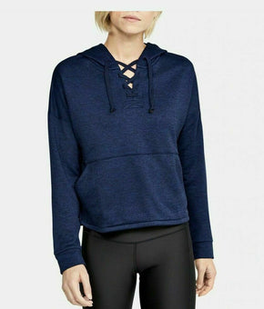 Under Armour Women's Cross Town Hoodie Navy Blue Size S MSRP $65