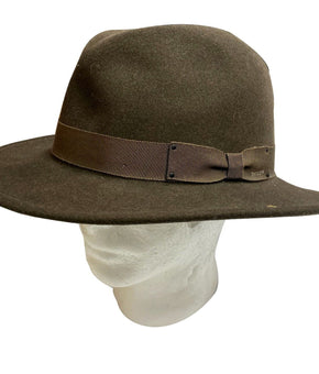 Bailey of Hollywood Wynn Fedora Hat Brown Packable MSRP $85