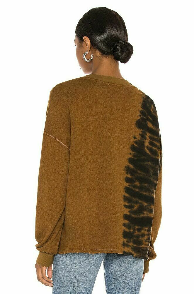 n:PHILANTHROPY Womens Pratt Crewneck Sweater, Size S, Brown MSRP $198