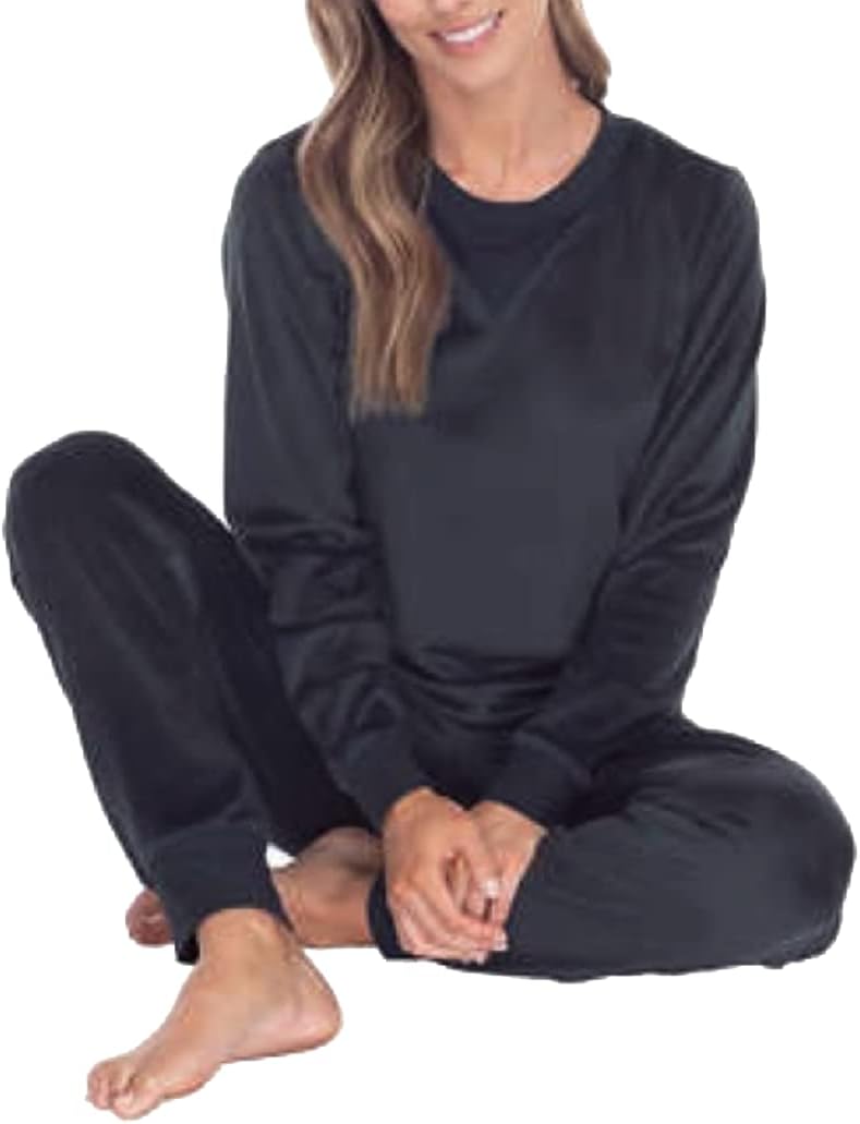 Honeydew Women 2 PC Super Soft Fleece Lounge PJ Set Size L