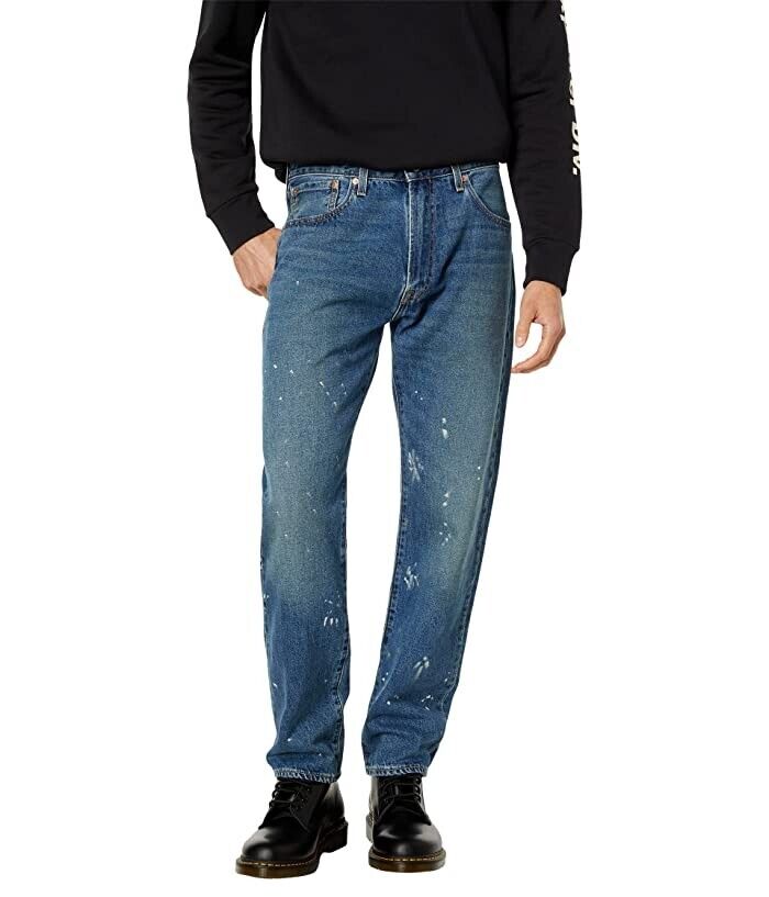 Levi's Men 551Z Authentic Straight-Fit Stonewash Jeans Blue Size 34x30 MSRP $108