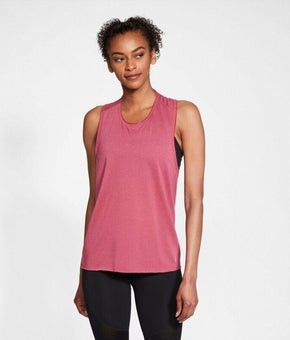 Nike Women's Yoga Mesh Twist-Racerback Tank Top Red Size S MSRP $35
