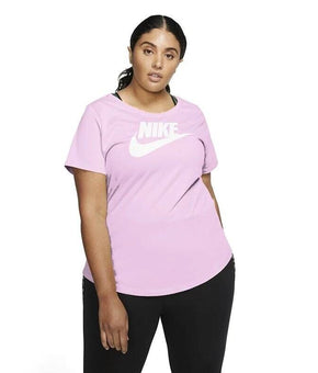 Nike Sportswear Essential Graphic Tee Plus Size 1X Pink