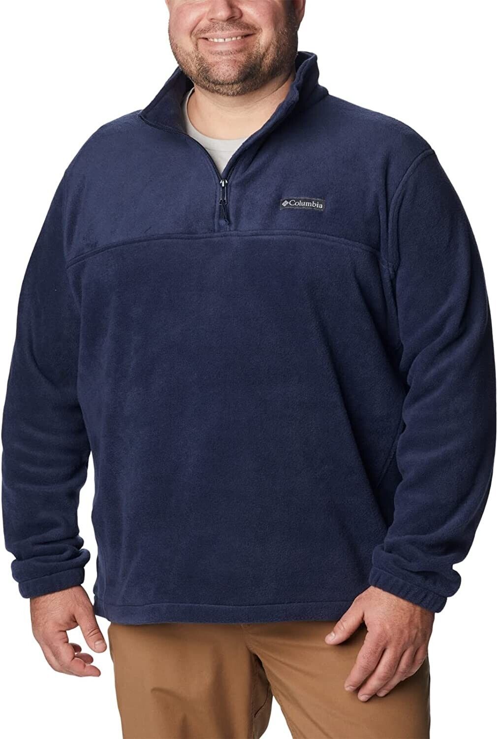 Columbia Men s Steens Mountain Half Zip Fleece blue Size M