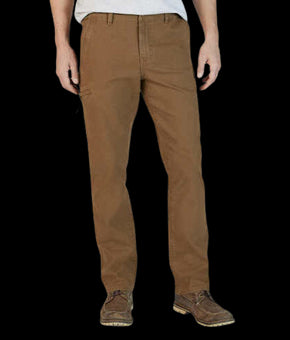Weatherproof Vintage Mens Pants Flex Utility Stretch Canvas Brown Size 42X30