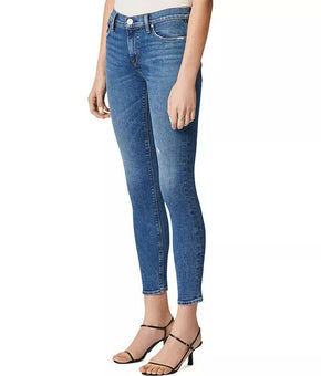 Hudson Nico Mid Rise Skinny Ankle Jeans in Gimmick Blue Size 24 MSRP $195