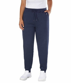 Nautica Womens Jogger Pants Navy Size Large