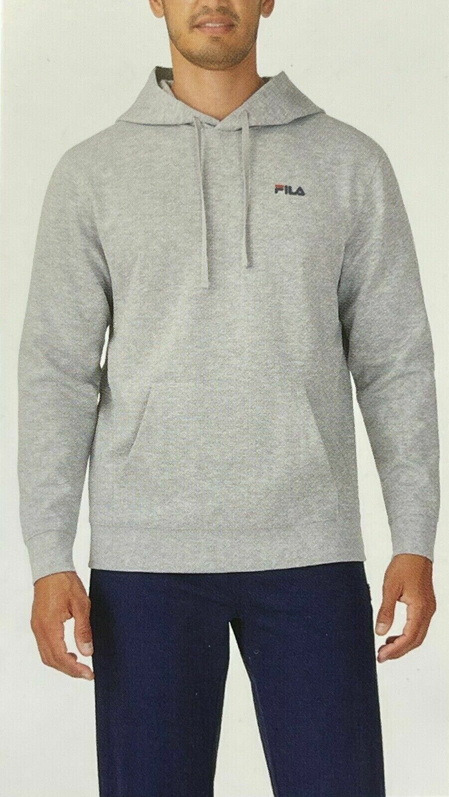 FILA Men's tech performance Hoodie Gray Size XXL