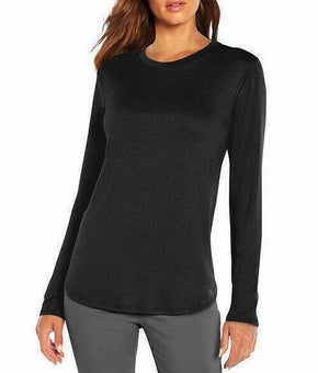 Banana Republic Long Sleeve Crewneck Top Womens black Size M