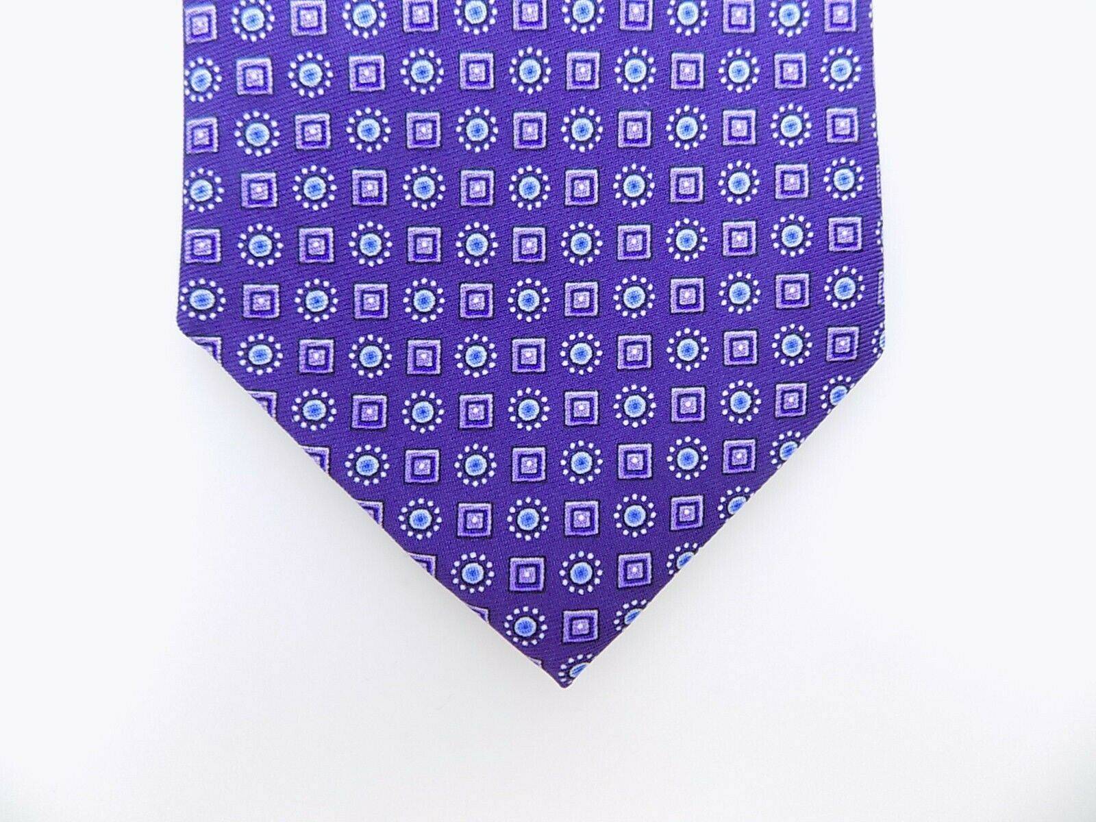 The Men's Store at Bloomingdale's Purple Silk Necktie MSRP $59