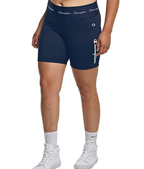 Champion Women's Plus Size Shorts, athletic navy, Size 4X