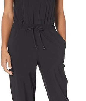 The North Face Womens Never Stop Wearing Jumpsuit TNF Black Size L MSRP $89