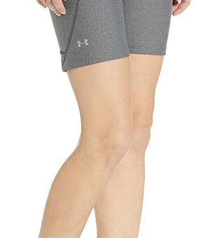 Under Armour Women's HeatGear Armour Bike Shorts Gray Size S MSRP $35