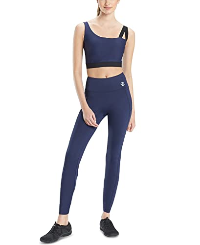 Josie Natori Women's Solstice Full Leggings (Size Small, Navy Blue)