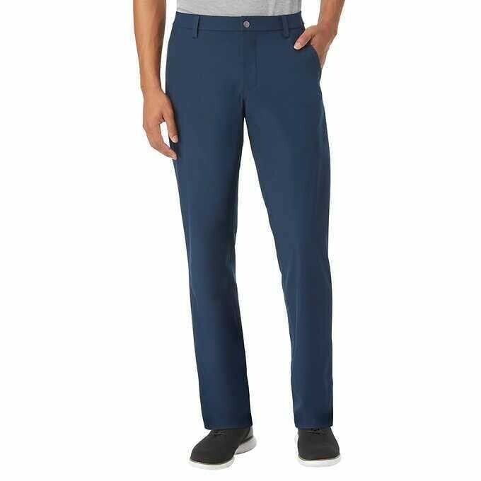 Kirkland Signature Men's Performance Pant Blue Size 38 X 34