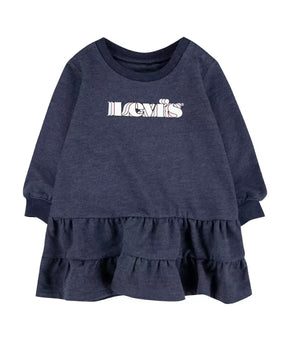 Levi's Baby Girls Knit Dress Navy Blue Size 12M