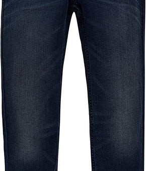 LEVI'S Big Boys 502 Regular Taper Fit Jeans Dark Blue Size 12 Reg 26x27 MSRP $48