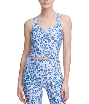 Calvin Klein Womens Performance Racerback Tank Top Blue Size XS MSRP $ 50