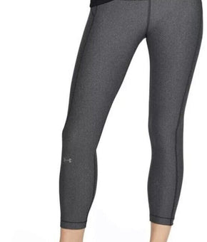 Under Armour Women's HeatGear High-Rise Leggings Gray Size S MSRP $45